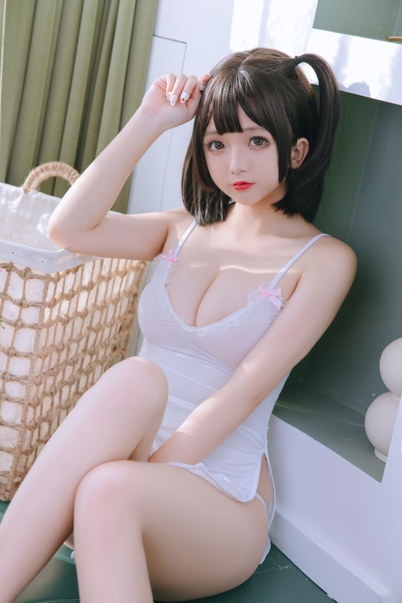 日奈娇 NO.043 湿身小白裙[70P]插图4